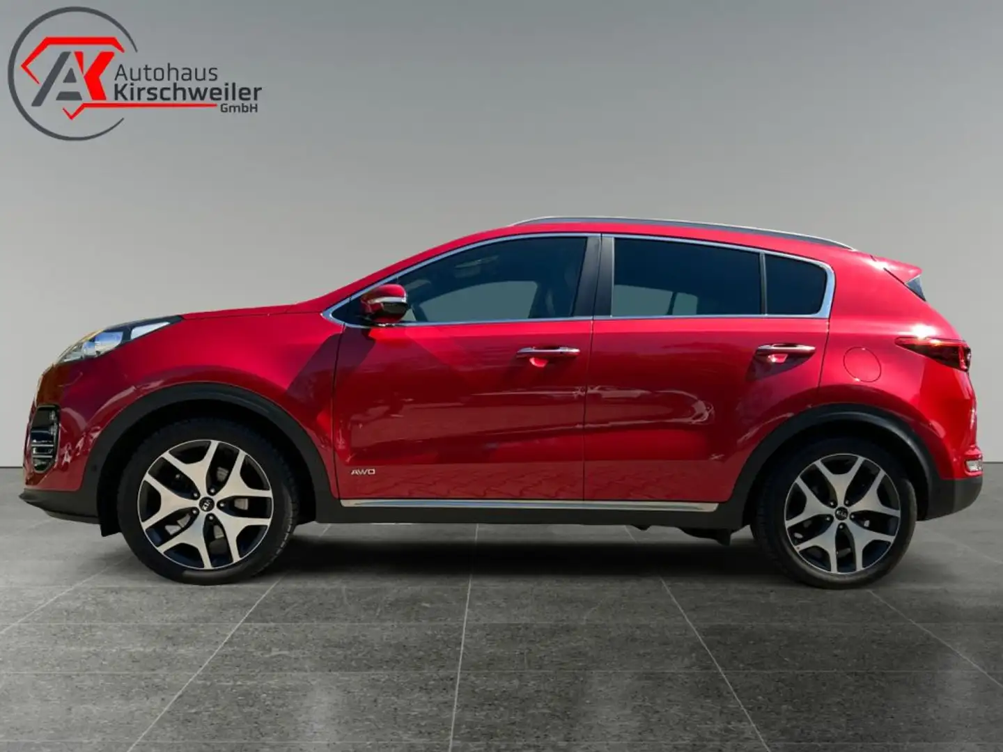 Kia Sportage 1.6 T-GDI AWD Aut. GT Line *WKR,AHK* Rojo - 2