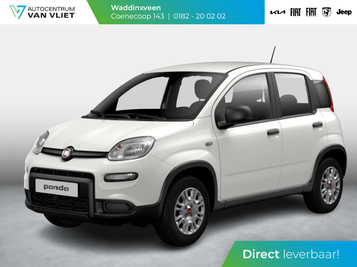 Fiat Panda Hybrid Urban | Airco | Bluetooth | Uit voorraad le Bianco - 1