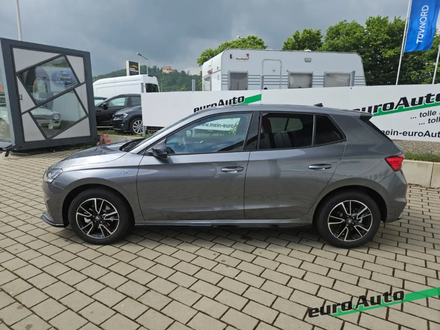 Skoda Fabia Monte Carlo 1.0 TSi DSG 5 Jahre Garantie Grijs - 2