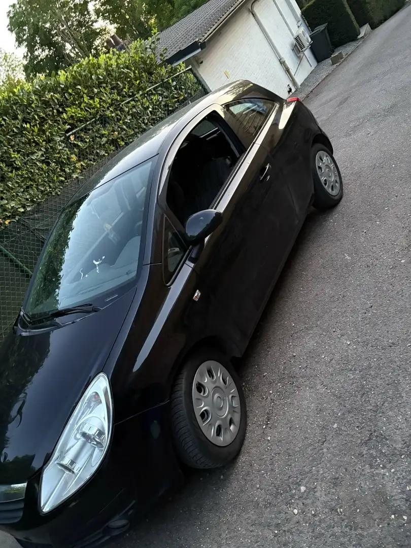 Opel Corsa 1.0i XE 12v N Joy Zwart - 1