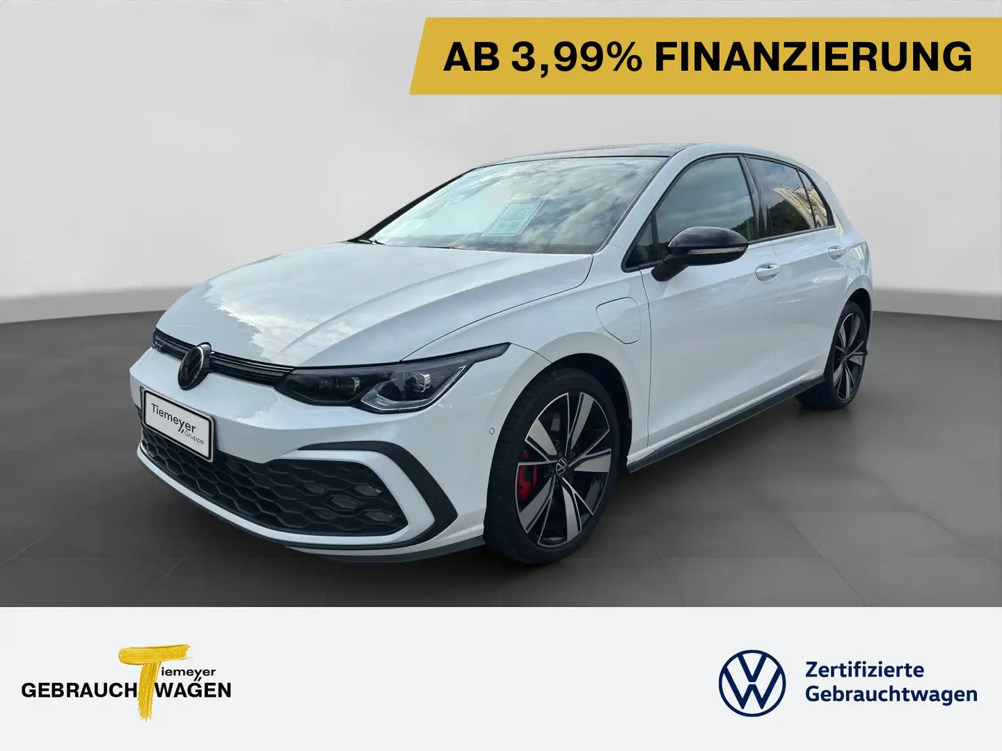 Volkswagen Golf GTE GTE BLACK STYLE LM18 PANO IQ.LIGHT PARKLENK Weiß - 1