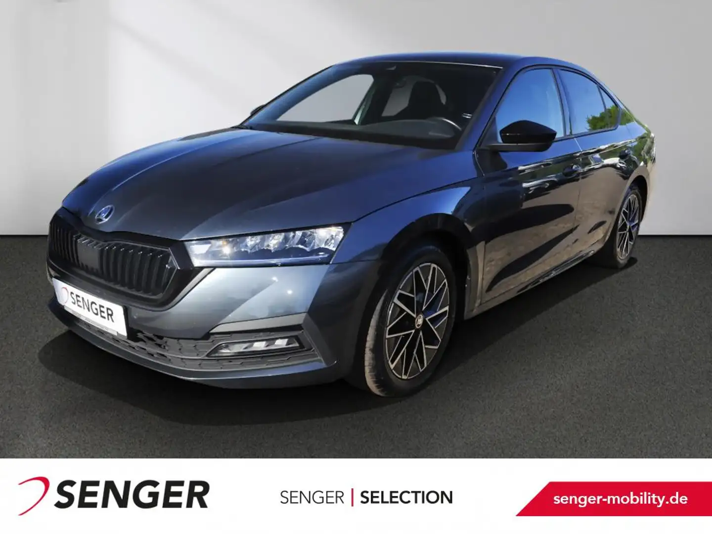 Skoda Octavia 2.0 TDI Style Navi LED PDC Tempomat Gris - 1
