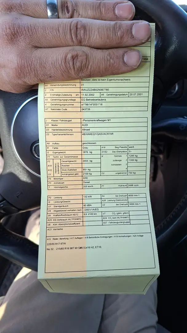 Audi Allroad Silber - 1