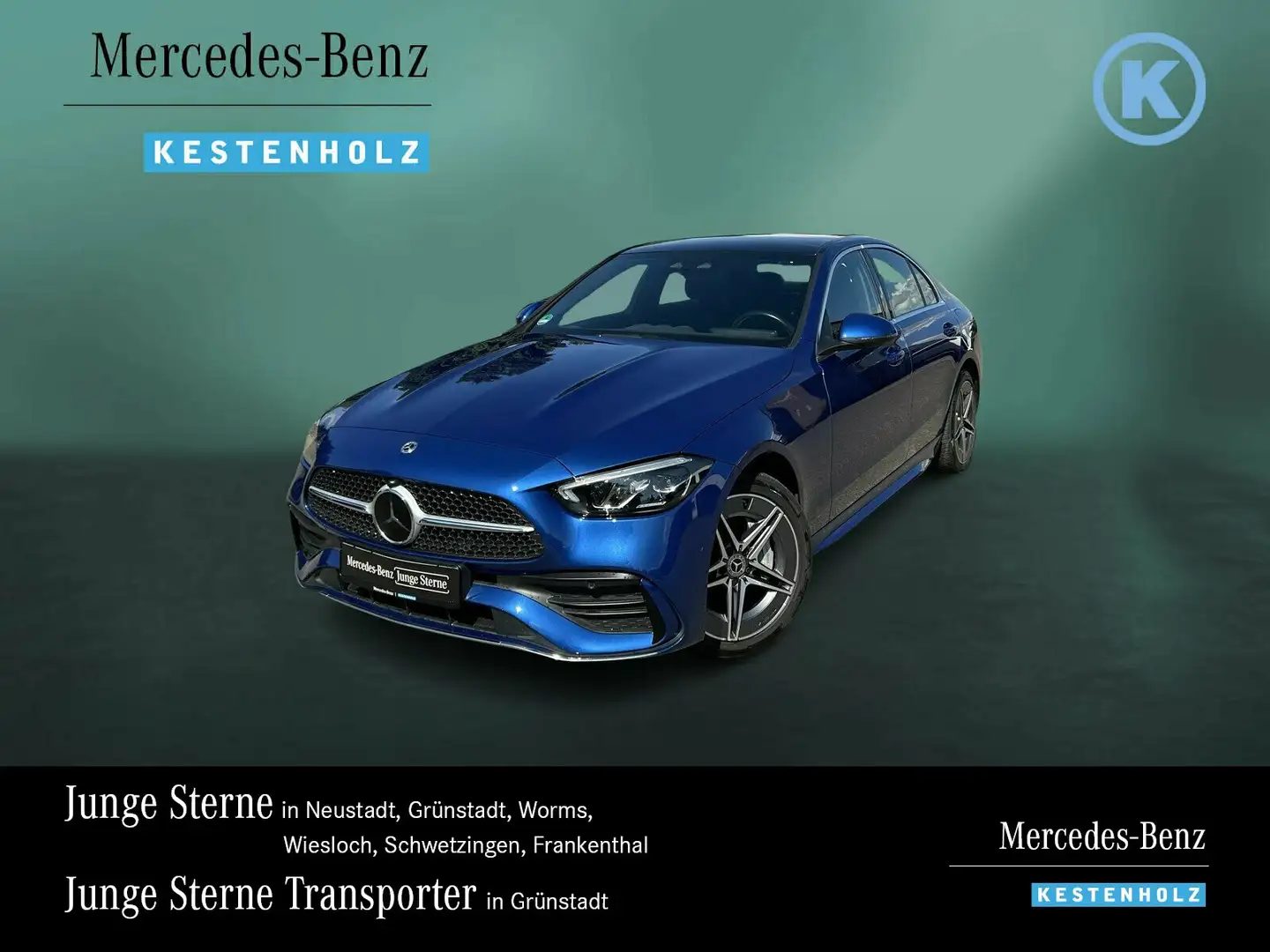 Mercedes-Benz C 300 C 300 e AMG+DISTRO+PANO+KAMERA+SHZ+PDC+KLIMA+LED Blau - 1