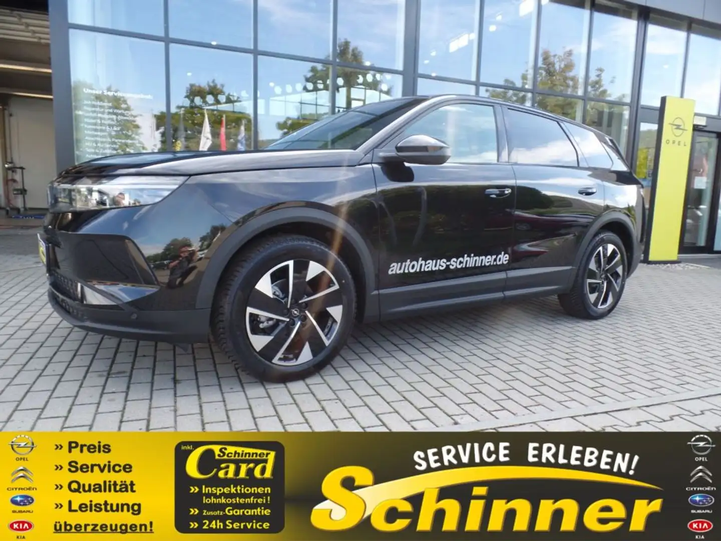 Opel Grandland 1.2 DI Hybrid 48 V Automatik GS Schwarz - 1
