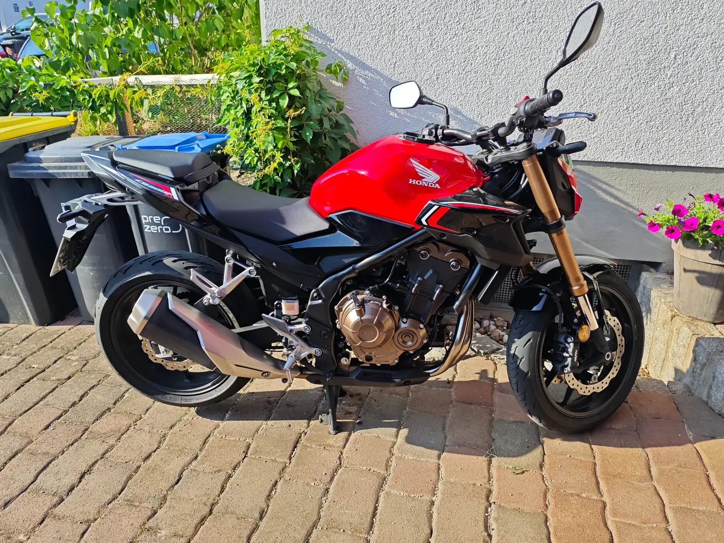 Honda CB 500 FA 48PS/ABS/inkl. Hauptständer Rojo - 1