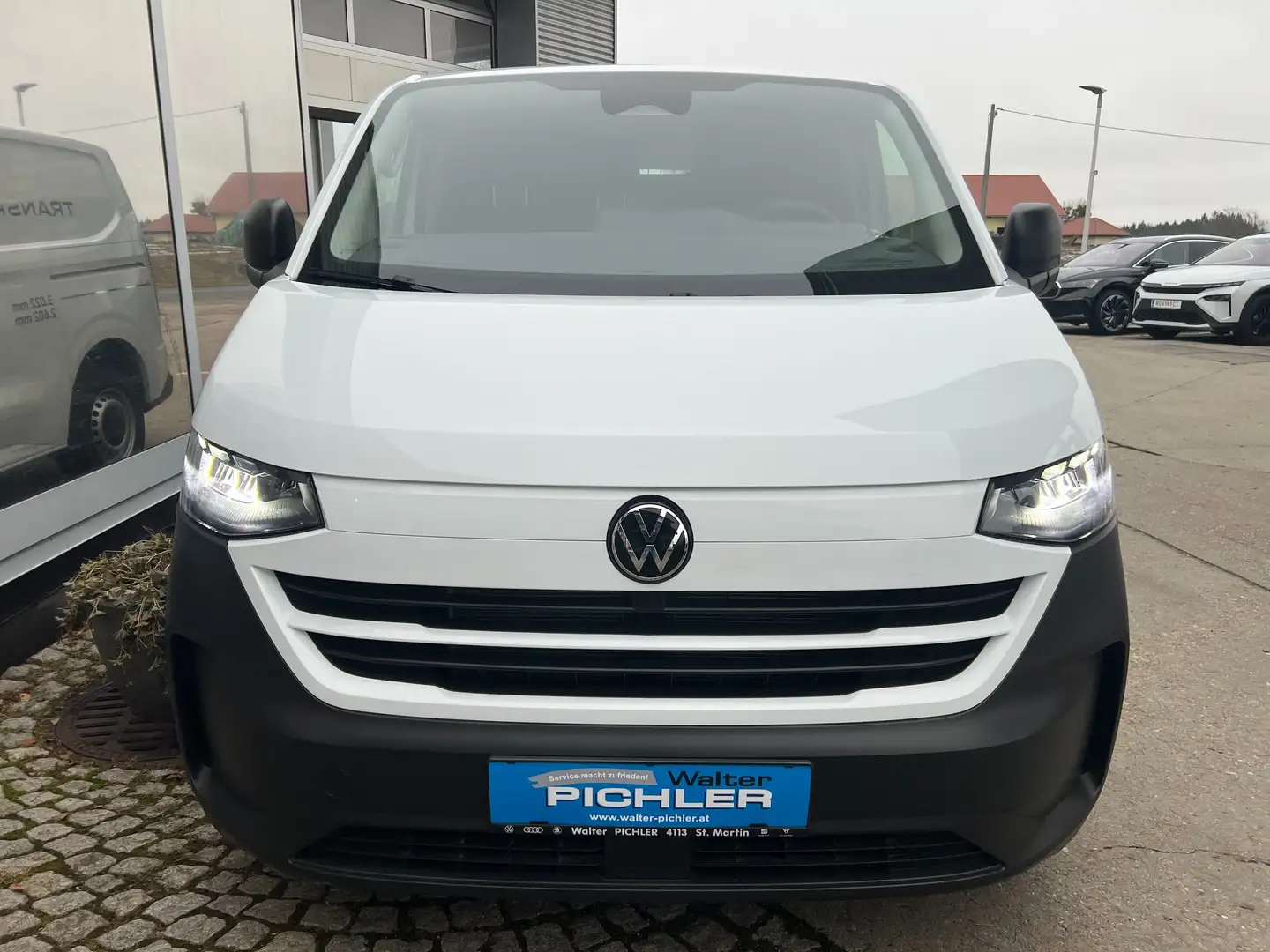 Volkswagen Transporter Kastenwagen TDI Weiß - 2