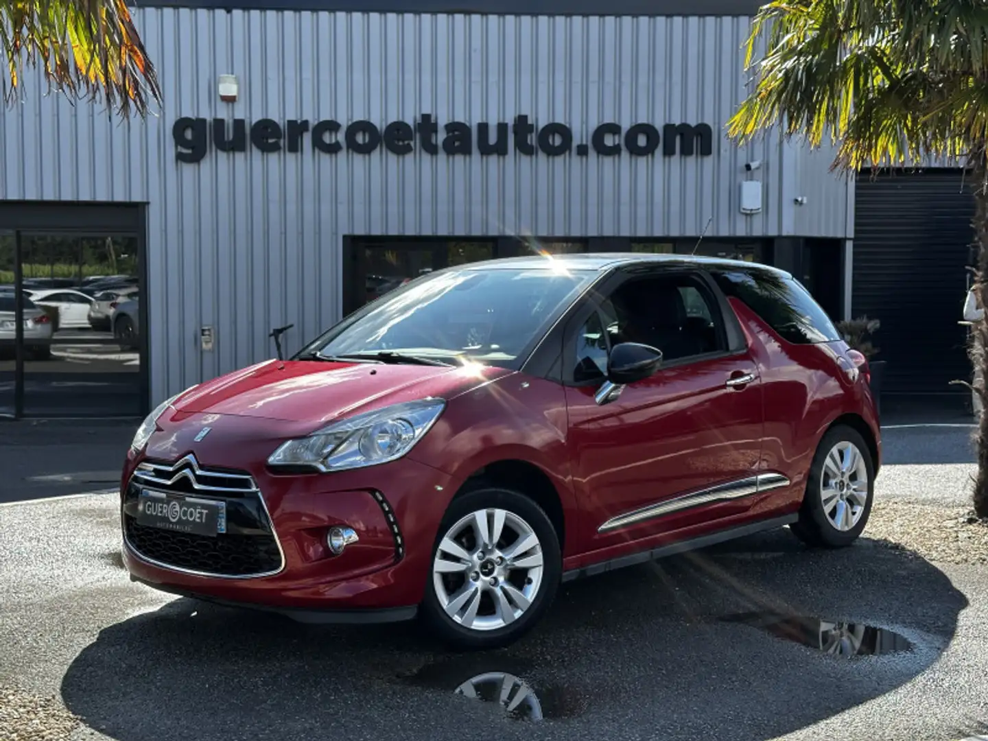 DS Automobiles DS 3 PURETECH 82CH SO CHIC Rouge - 1