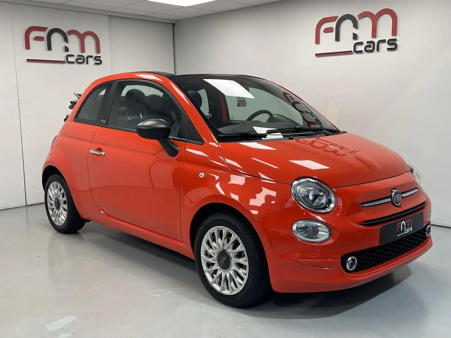 Fiat 500C 1.0 GSE Hybrid Lounge 29.000km bwj2021 Garantie Orange - 1