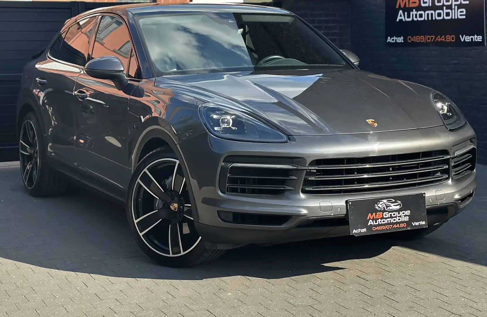 Porsche Cayenne Coupé 3.0 Turbo V6 Tiptronic S / PANORAMIQUE Gris - 2