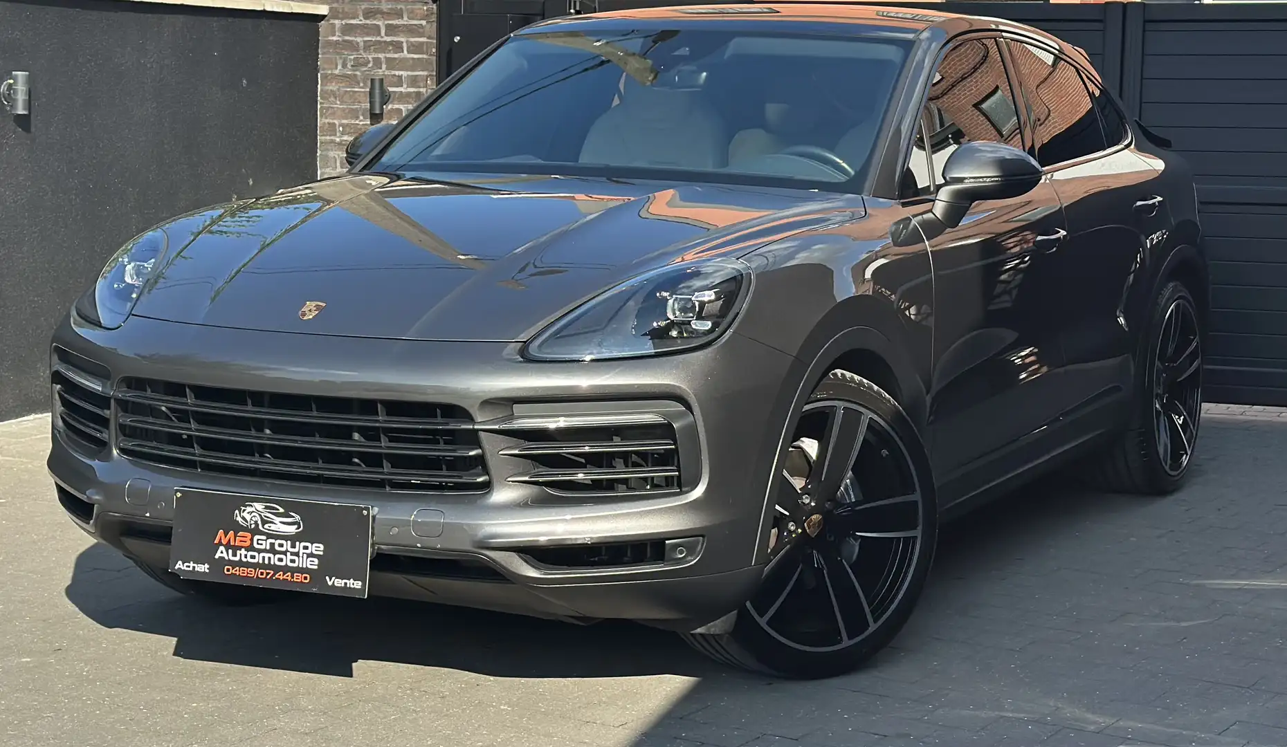 Porsche Cayenne Coupé 3.0 Turbo V6 Tiptronic S / PANORAMIQUE Gris - 1