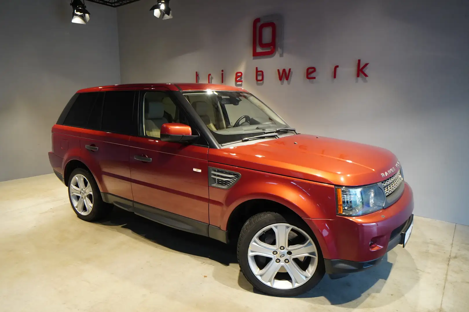 Land Rover Range Rover Sport Supercharged V8-2Hd-U-frei-BRD*Motor uvm. neu Rot - 1