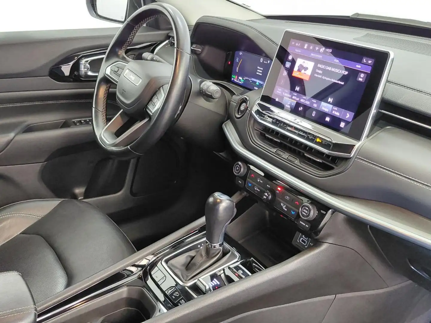 Jeep Compass 1.3 T4 190CV HYBRID PHEV AT6 4xe Limited PELLE Grijs - 2