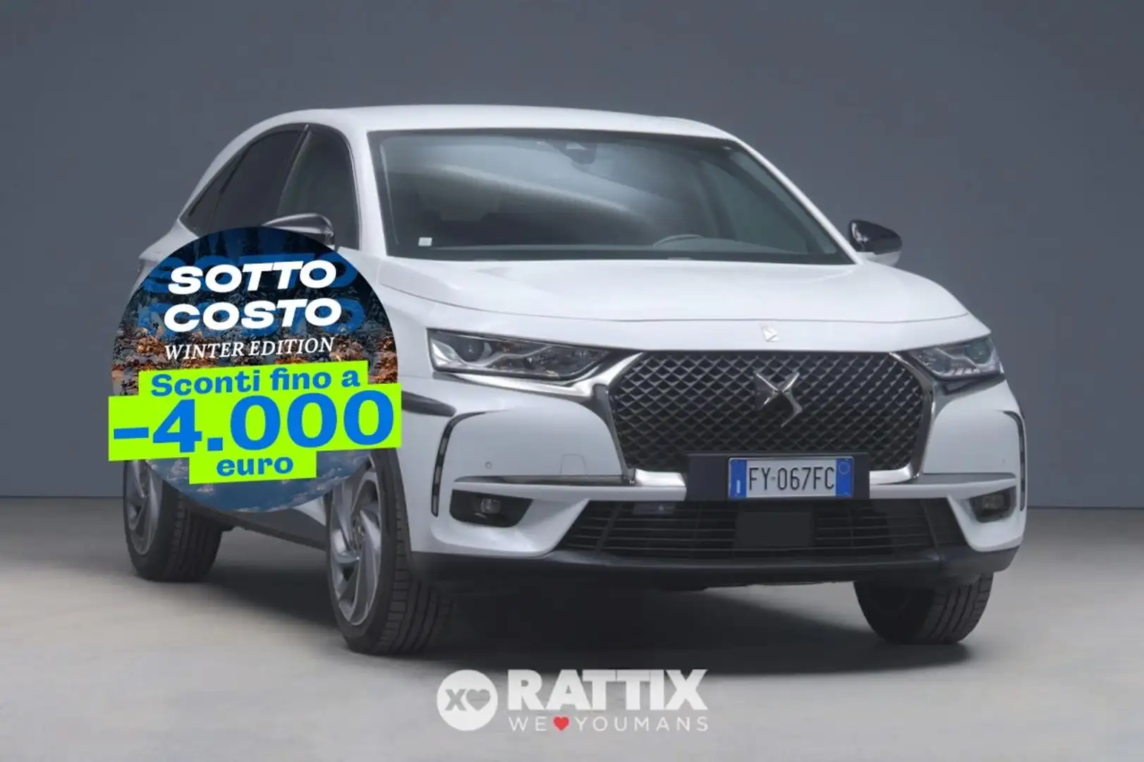 DS Automobiles DS 7 Crossback 1.2 Puretech 130CV Business Blanc - 1
