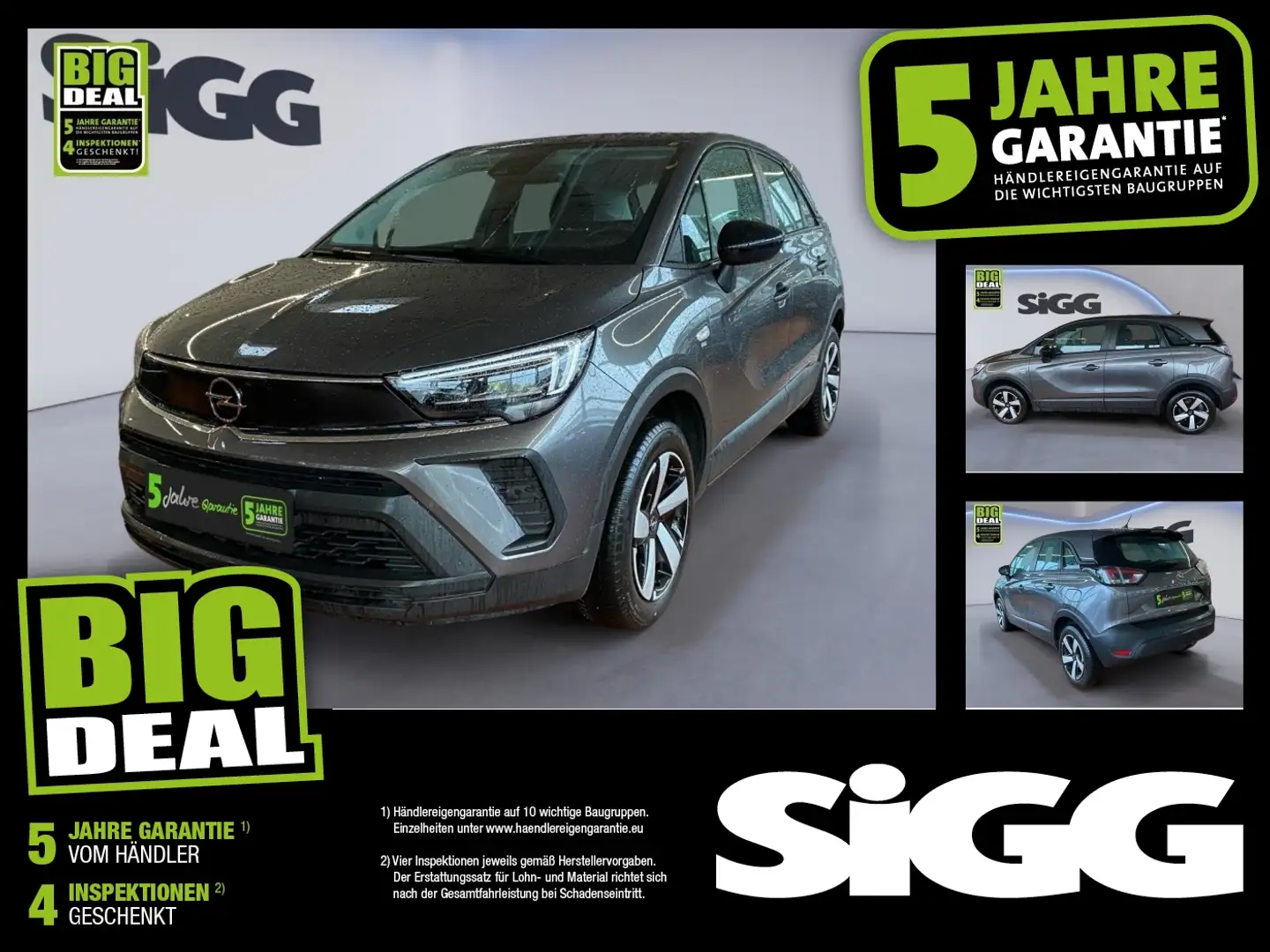 Opel Crossland 1.2 Enjoy Sitzheizung, Rückfahrkamera Gris - 1