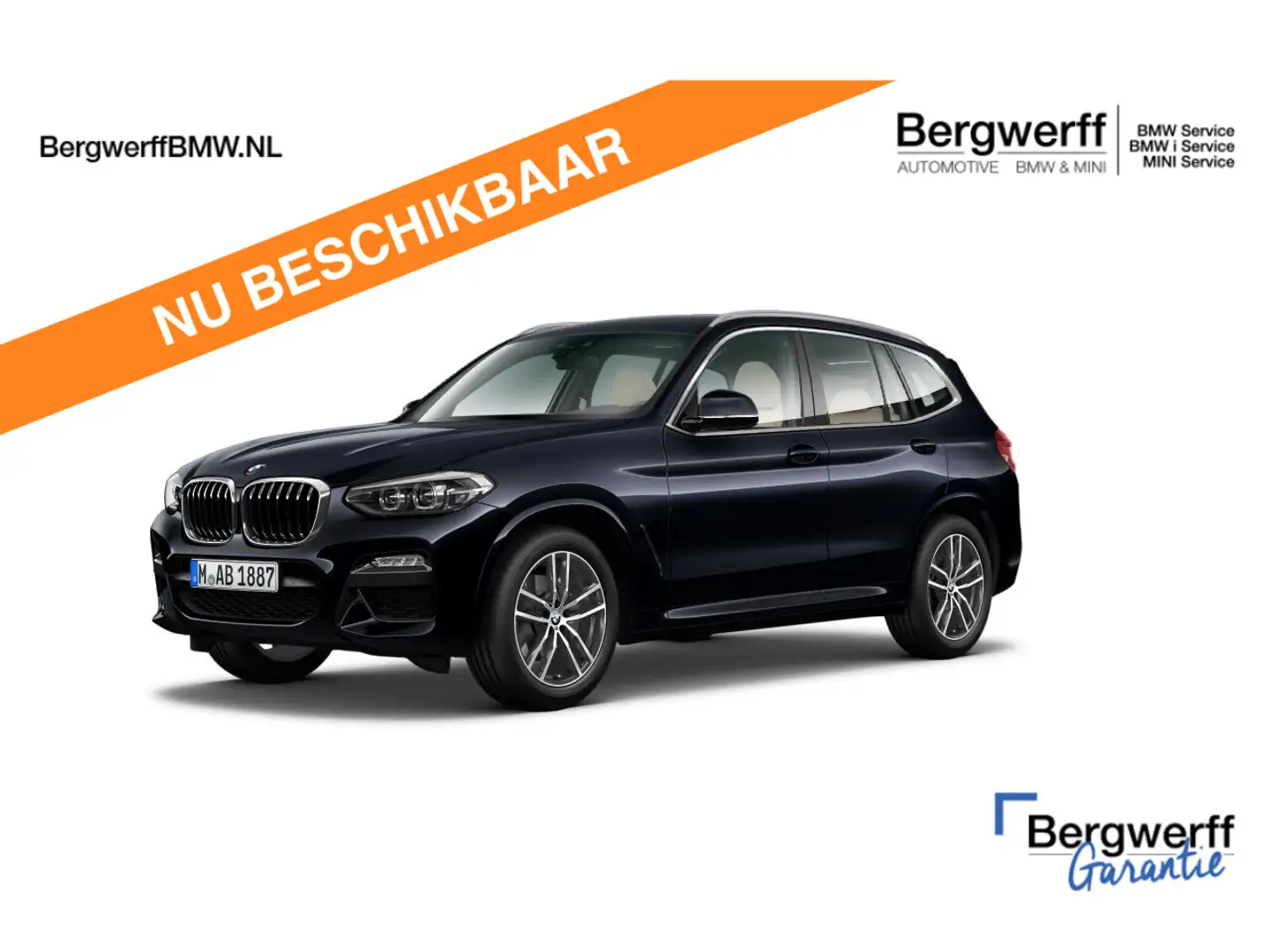 BMW X3 xDrive20i M-Sport - High Executive - Camera - Stoe Zwart - 1
