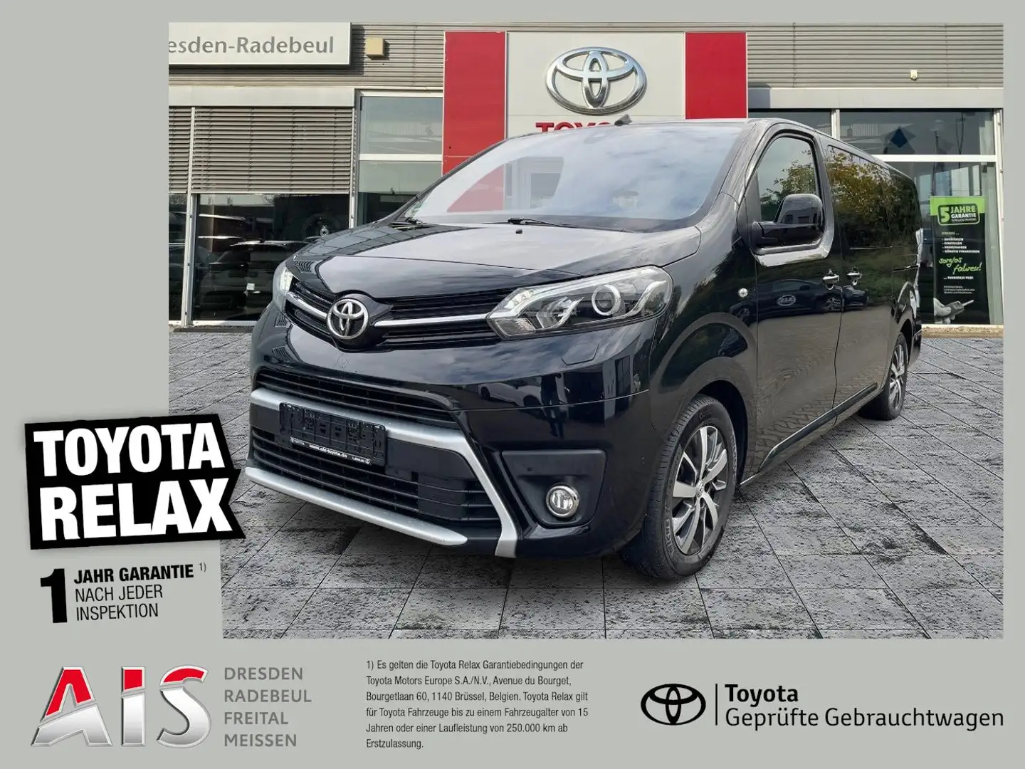 Toyota Proace Verso 2.0 D-4D L2 Executive StandHz*AHK Schwarz - 1