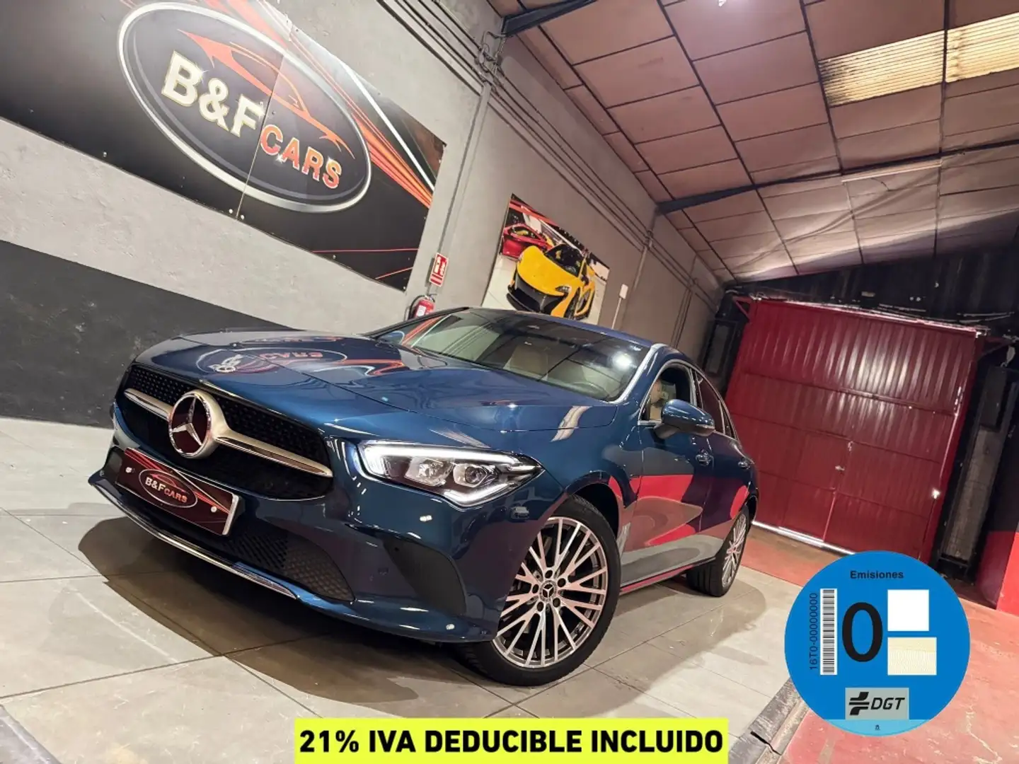 Mercedes-Benz CLA 250 250e 8G-DCT Azul - 1