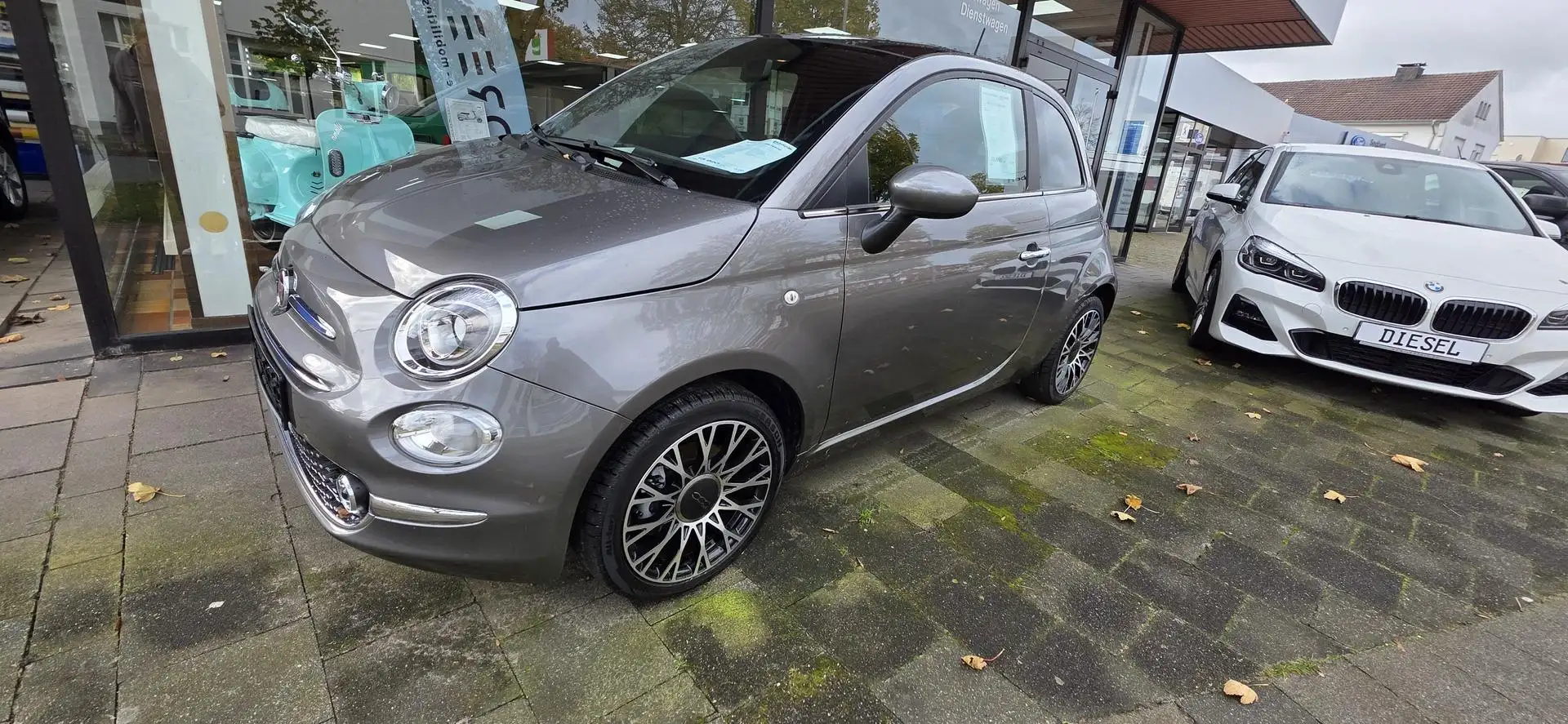 Fiat 500 1.0 GSE Hybrid Navi PPS DAB 51 kW (69 PS), Schalt. Grau - 1