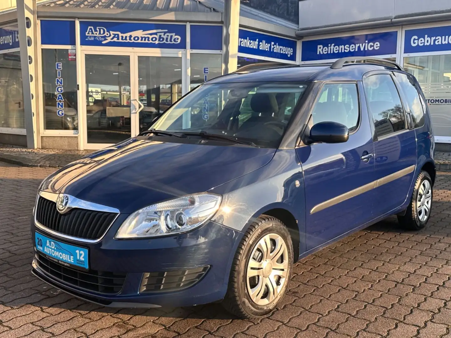 Skoda Roomster Style Plus Edition/Automatik/Klima/TÜV Bleu - 1