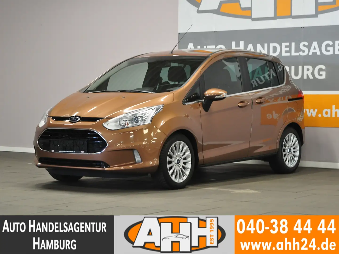 Ford B-Max 1.0 EcoBoost SHZ|AUX|USB|PARK|TEMPO|KLIMA! Braun - 1