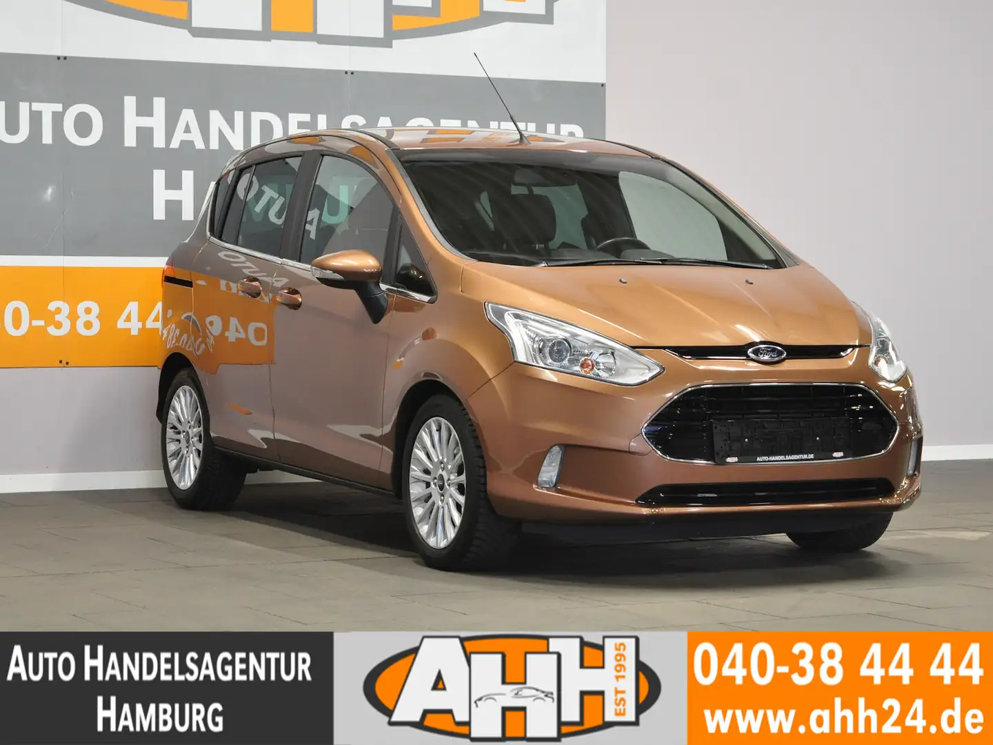 Ford B-Max 1.0 EcoBoost SHZ|AUX|USB|PARK|TEMPO|KLIMA! Braun - 2