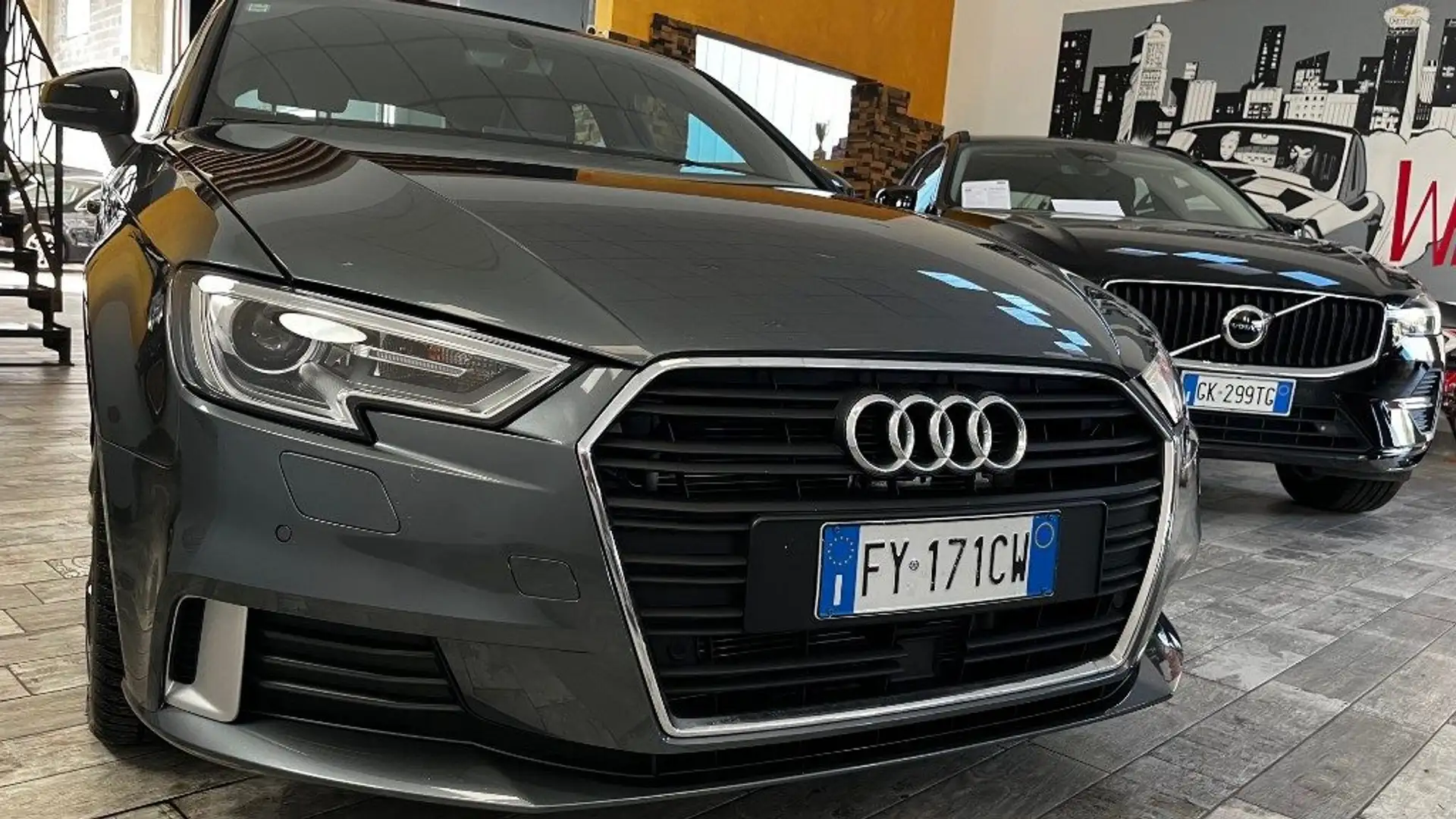 Audi A3 SPB 30 TDI S tronic S-LINE INT EXT -  PERFETTA Grigio - 2