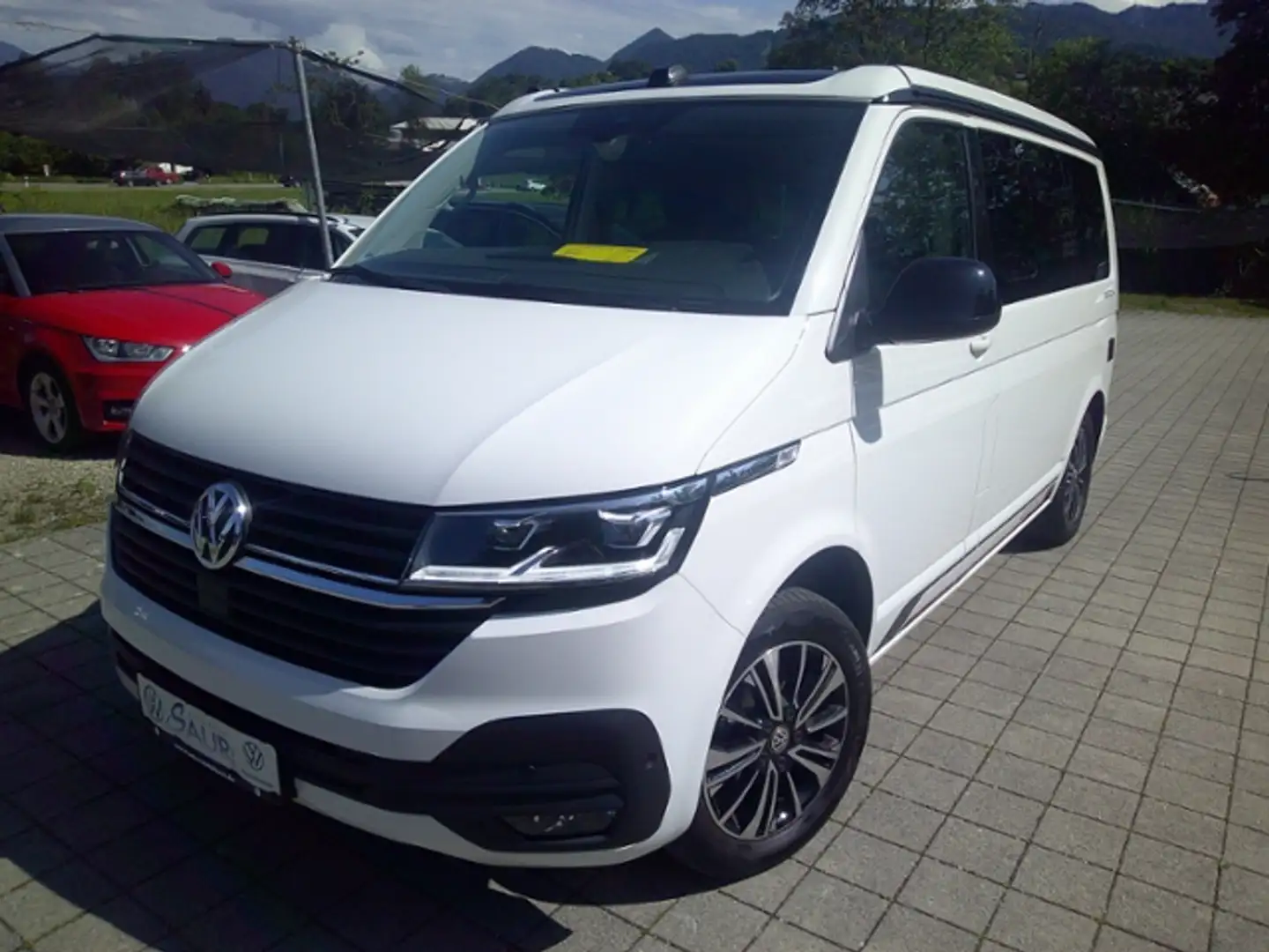 Volkswagen T6.1 California Beach Camper Edition 2.0 TDI*DSG*Navi*Sthzg*R-Kam Weiß - 2