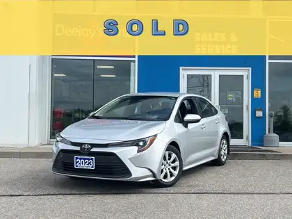 Silver 2023 Toyota Corolla Sedan Front-Wheel Drive Automatic