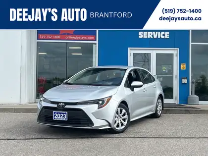 Silver 2023 Toyota Corolla Sedan Front-Wheel Drive Automatic
