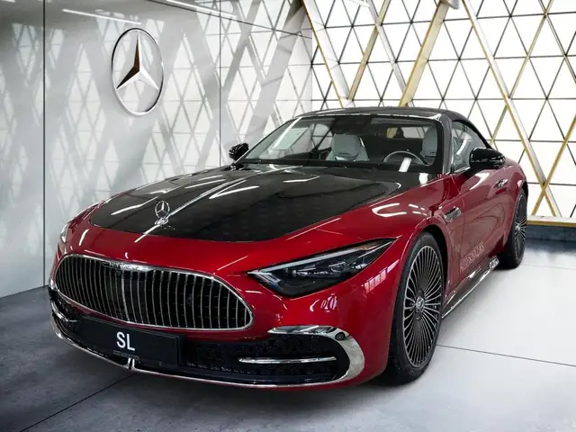 Mercedes-Benz SL 680 Maybach Monogram Series Pattern auf Motorhaube