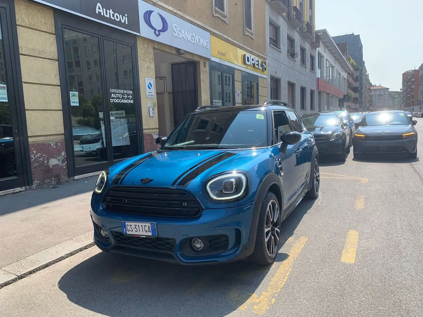 MINI John Cooper Works Countryman Mini 1.5 Cooper JCW Countryman Синій - 1