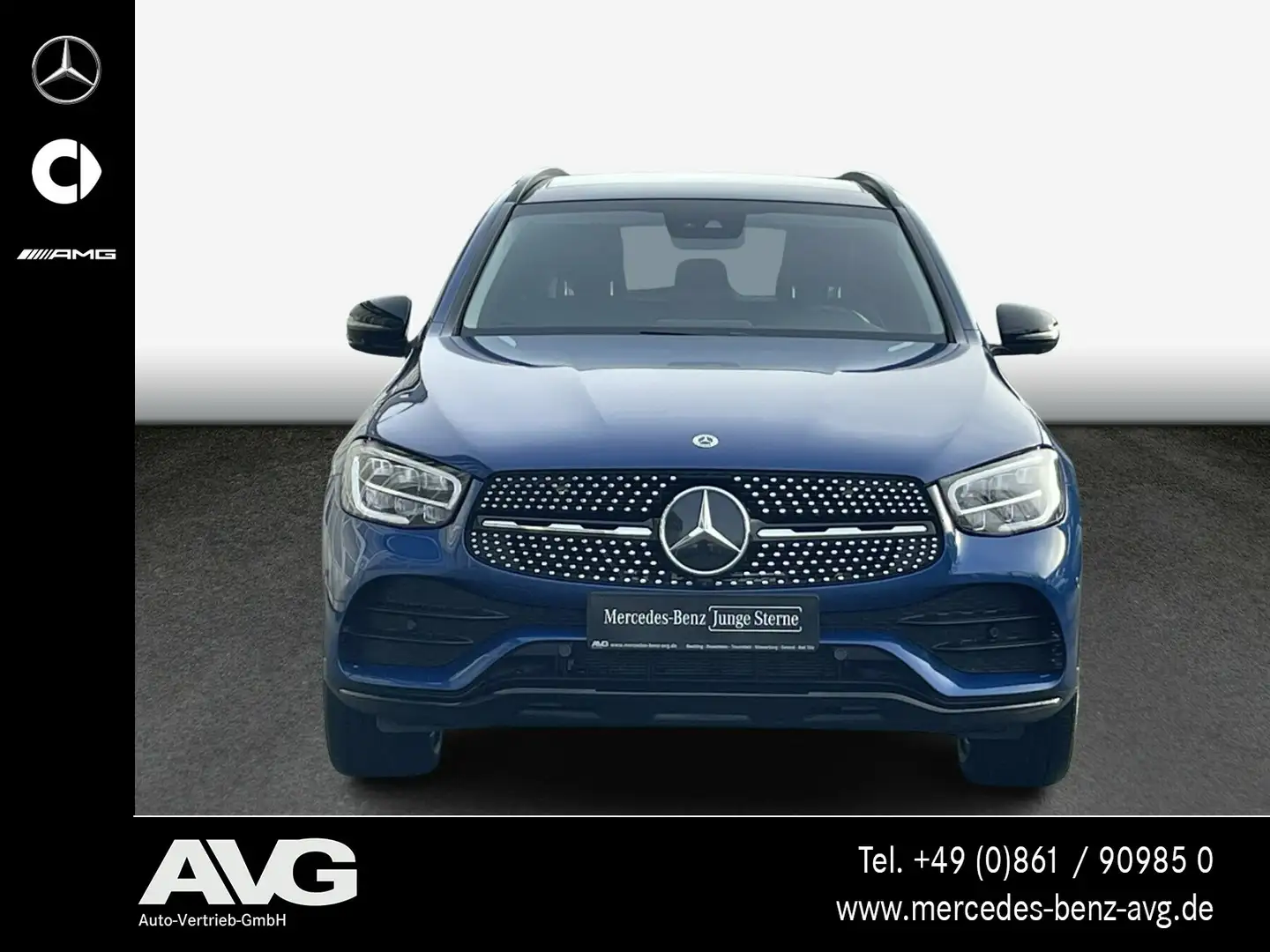 Mercedes-Benz GLC 300 GLC 300 e 4M AMG Pano AHK Burmester 360° Memory Blau - 2