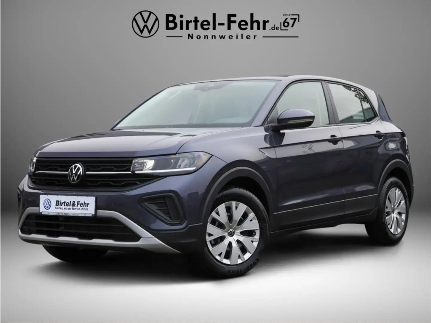 Volkswagen T-Cross 1.0 TSI 5-Gang digitales Cockpit LED AppConnect Gris - 1