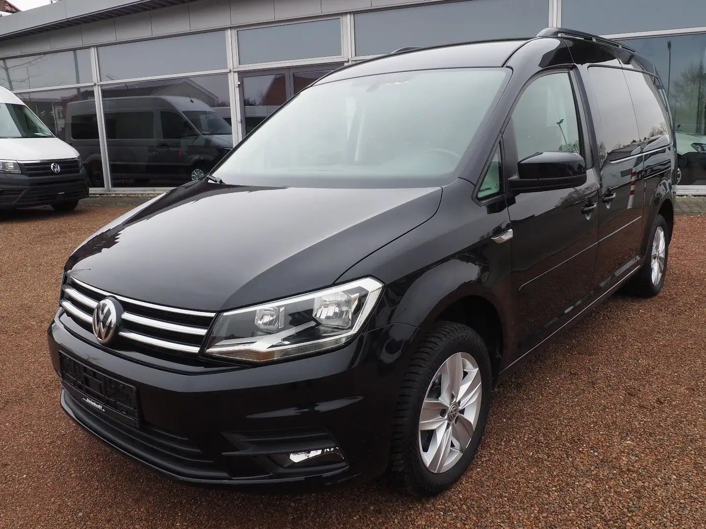 Volkswagen Caddy Maxi 7-Sitzer Behindertengerecht Rampe Negro - 2