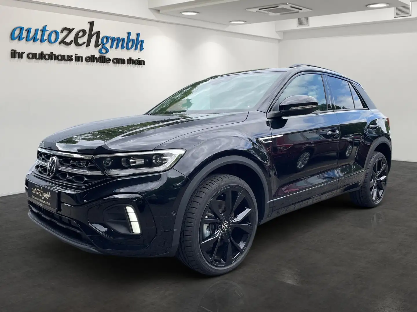 Volkswagen T-Roc 2.0TDi DSG R-Line+AHK+Pano+Kamera+e-Klappe Zwart - 1