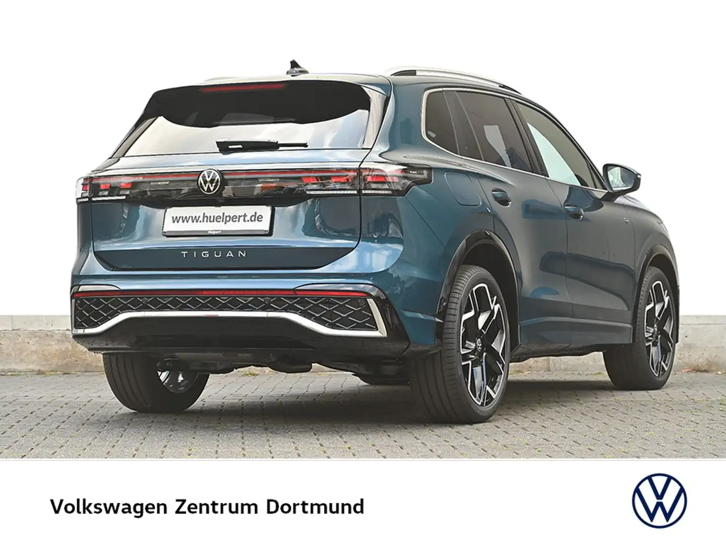 Volkswagen Tiguan 2.0 R-LINE DSG HARMANKARDON AHK eKLAPPE Bleu - 2