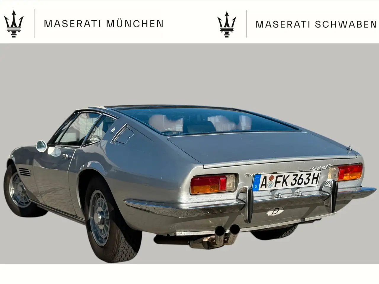 Maserati Ghibli SS aus 1969, Matching Numbers, TÜV NEU, foto 12