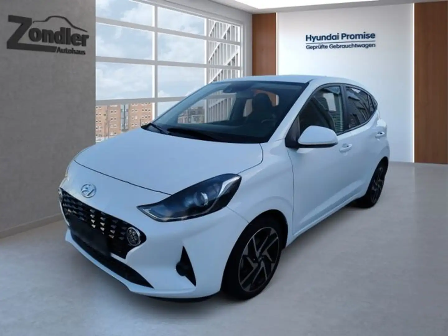 Hyundai i10 1.0 Edition 30+ Navi Apple CarPlay Android Auto DA Blanco - 1