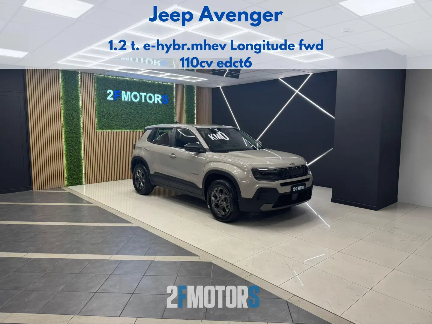 Jeep Avenger 1.2 turbo e-hybrid mhev Longitude 110cv edct6 Grau - 1