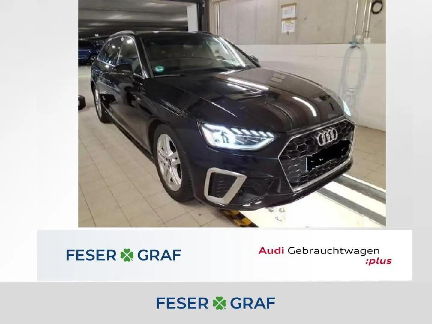 Audi A4 Avant 30 TDI S tronic S Line Int Matrix,Navi,Leder Schwarz - 1
