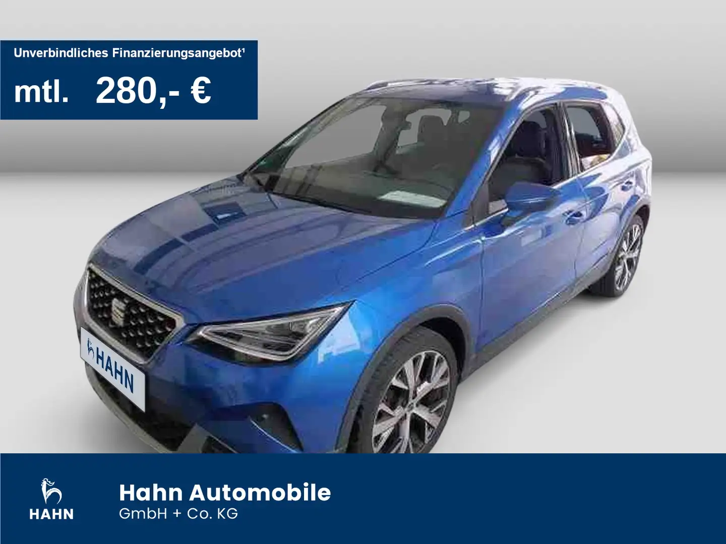 SEAT Arona 1.0 TSI DSG Xperience Navi CAM LED Sitzhzg Blau - 1