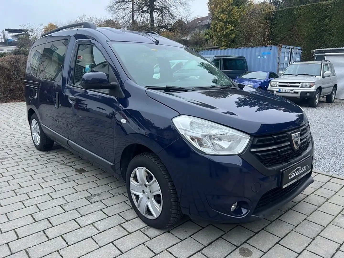 Dacia Dokker Comfort 85/KW 1HAND NAVI KAM PDC KLIMA Blau - 1