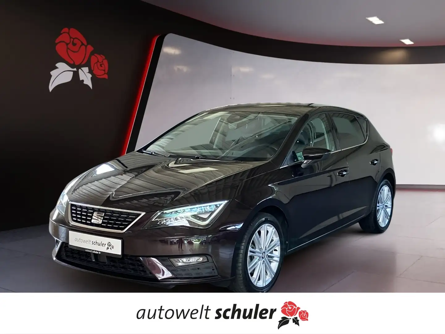 SEAT Leon 1.5 TSI Xcellence LED Navi Sitzheizung Burdeos - 1