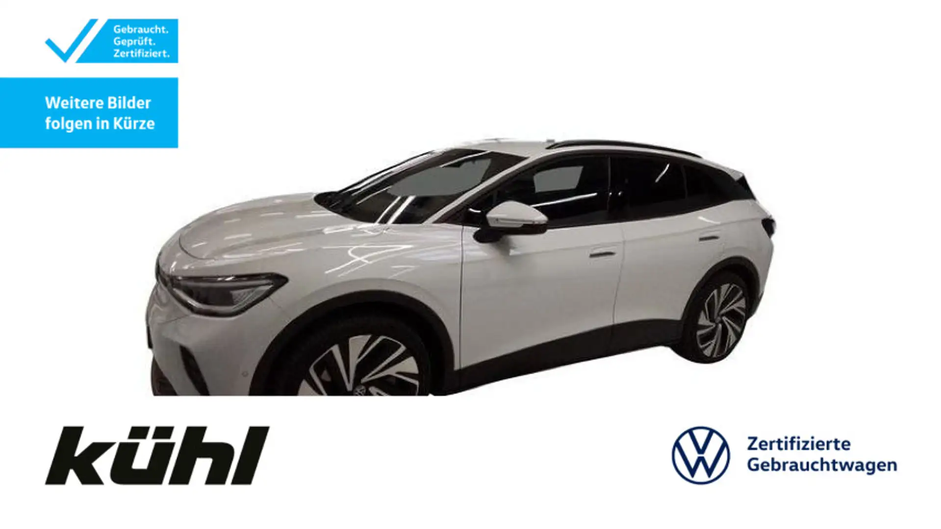 Volkswagen ID.4 Pro IQ.Light/ACC/HuD/360°/App/Navi/AHK Weiß - 1