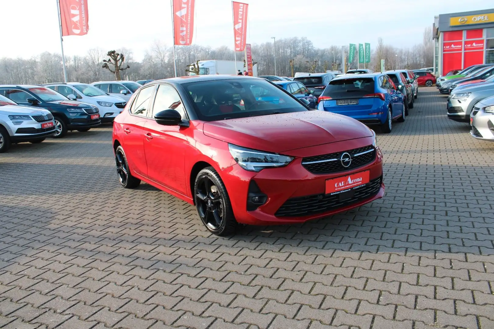 Opel Corsa F 1.2 GS Line*Tempomat*Klima*Garantie* Rot - 1