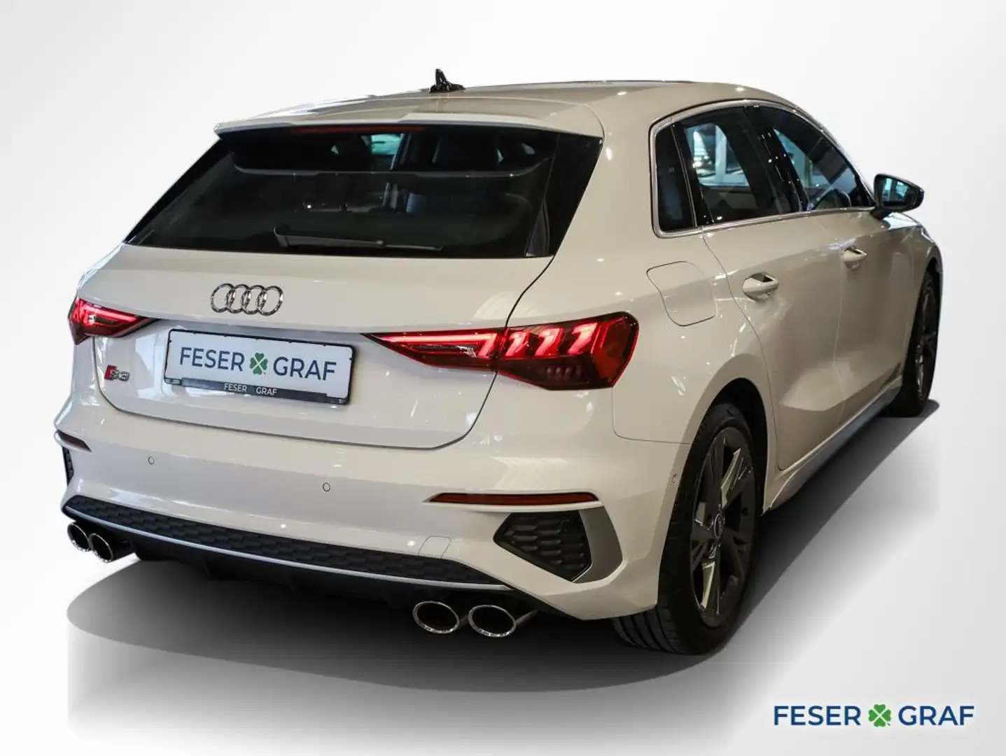 Audi S3 Sportback 2.0 TFSI qu. GRA LED Navi Sitzh. Weiß - 2
