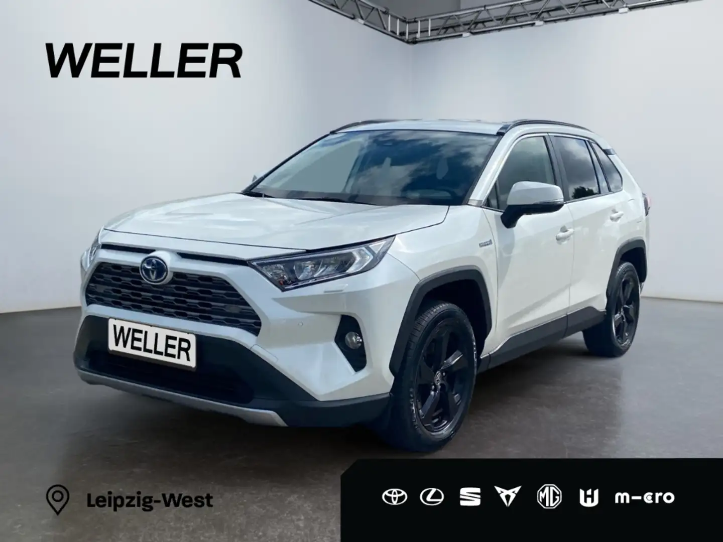 Toyota RAV 4 VVT-i EU6d-T 2.5 Hybrid Club*4x4*NAVI*ACC*LED Weiß - 1
