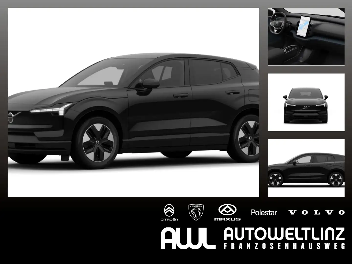 Volvo EX30 Single Motor Plus ACC+LED Schwarz - 1