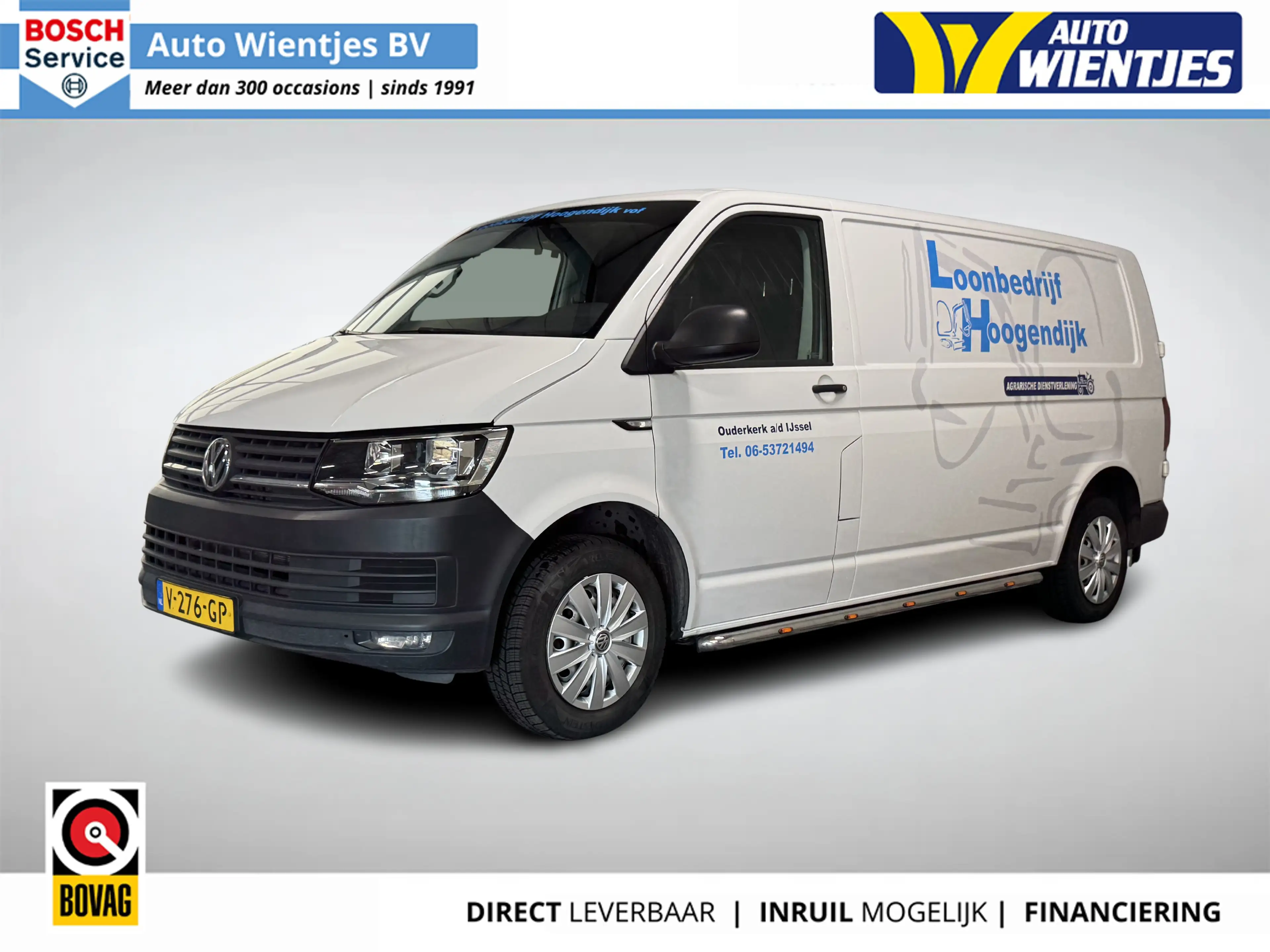 Volkswagen Transporter 2.0 TDI DSG | Lang 3-Pers | Airco | Cruise | Navi